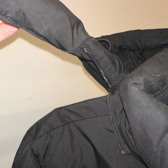 North Face 550 Long Line Puffer Jacket Down Feather Cold Winter Coat - Picture 3 of 6